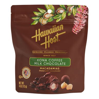 Hawaiian Host Kona Coffee Milk Chocolate Macadamia Nuts Hawaiian Host Kona Coffee Milk Chocolate Macadamia Nuts