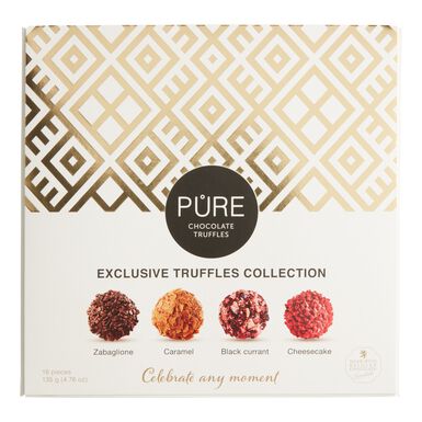 Pure Chocolate Assorted Truffles 16 Piece Collection Pure Chocolate Assorted Truffles 16 Piece Collection
