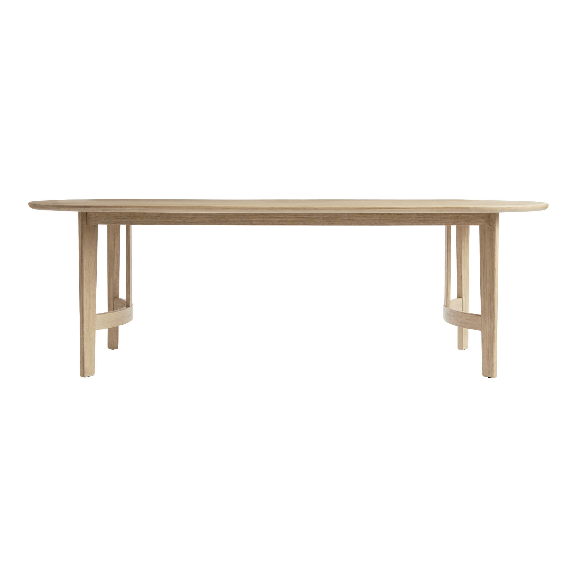 World market oval dining clearance table