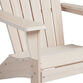 All Weather Recycled Plastic Adirondack Chair image number 4