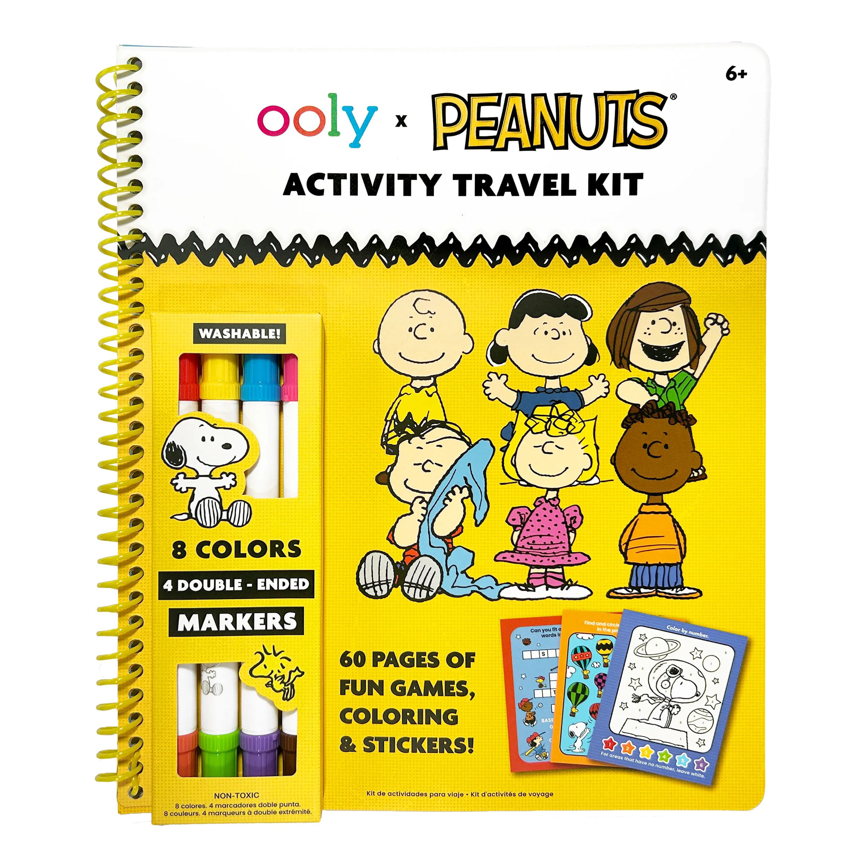 Ooly x Peanuts Travel Activity Kit image number 0
