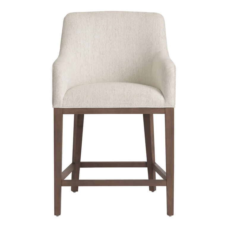 Arden Natural Upholstered Counter Stool image number 3