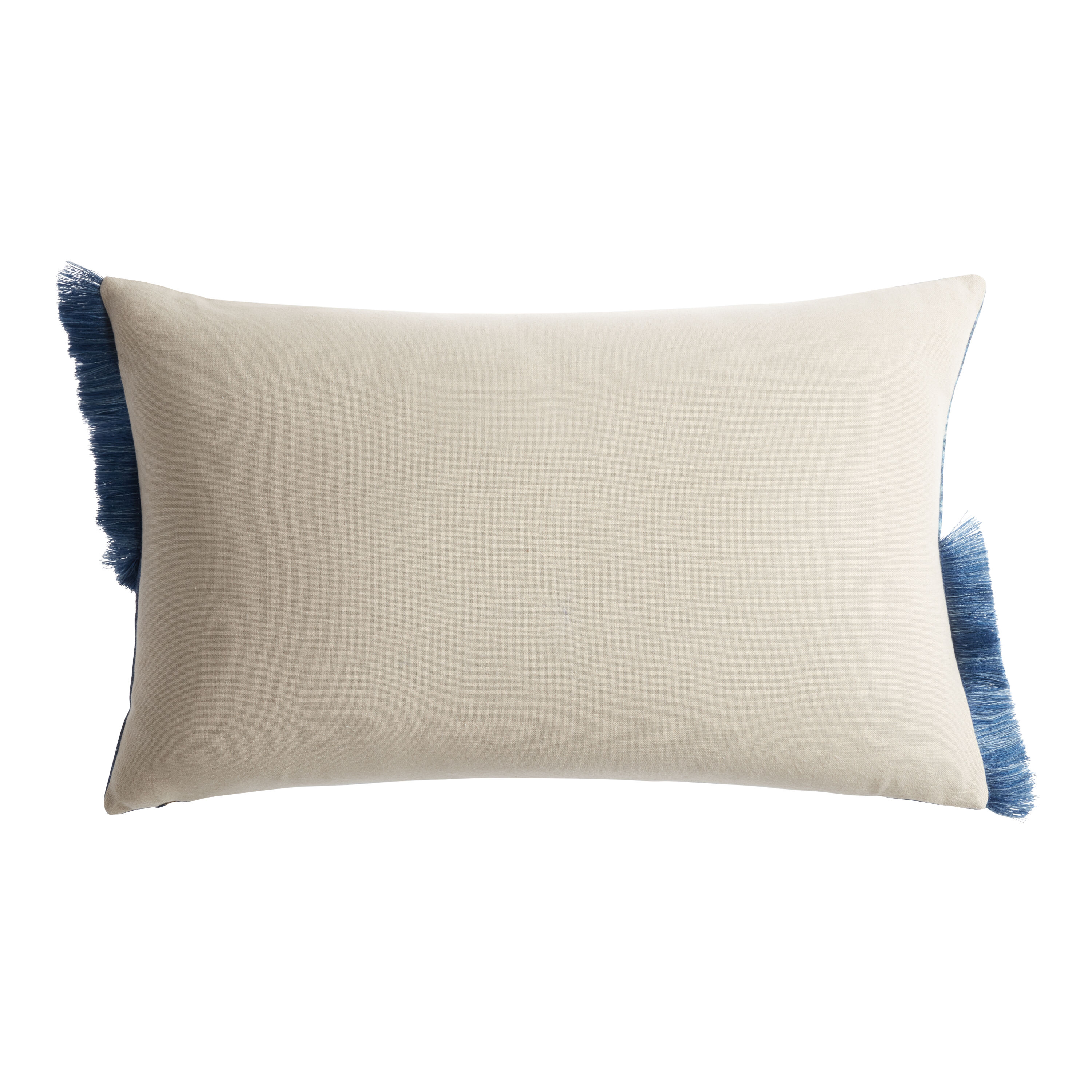Denim lumbar pillow shop