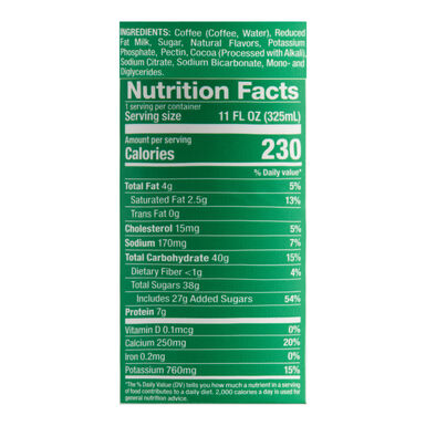 Happy x Tate's Bake Shop Chocolatey Chip Latte Happy x Tate's Bake Shop Chocolatey Chip Latte