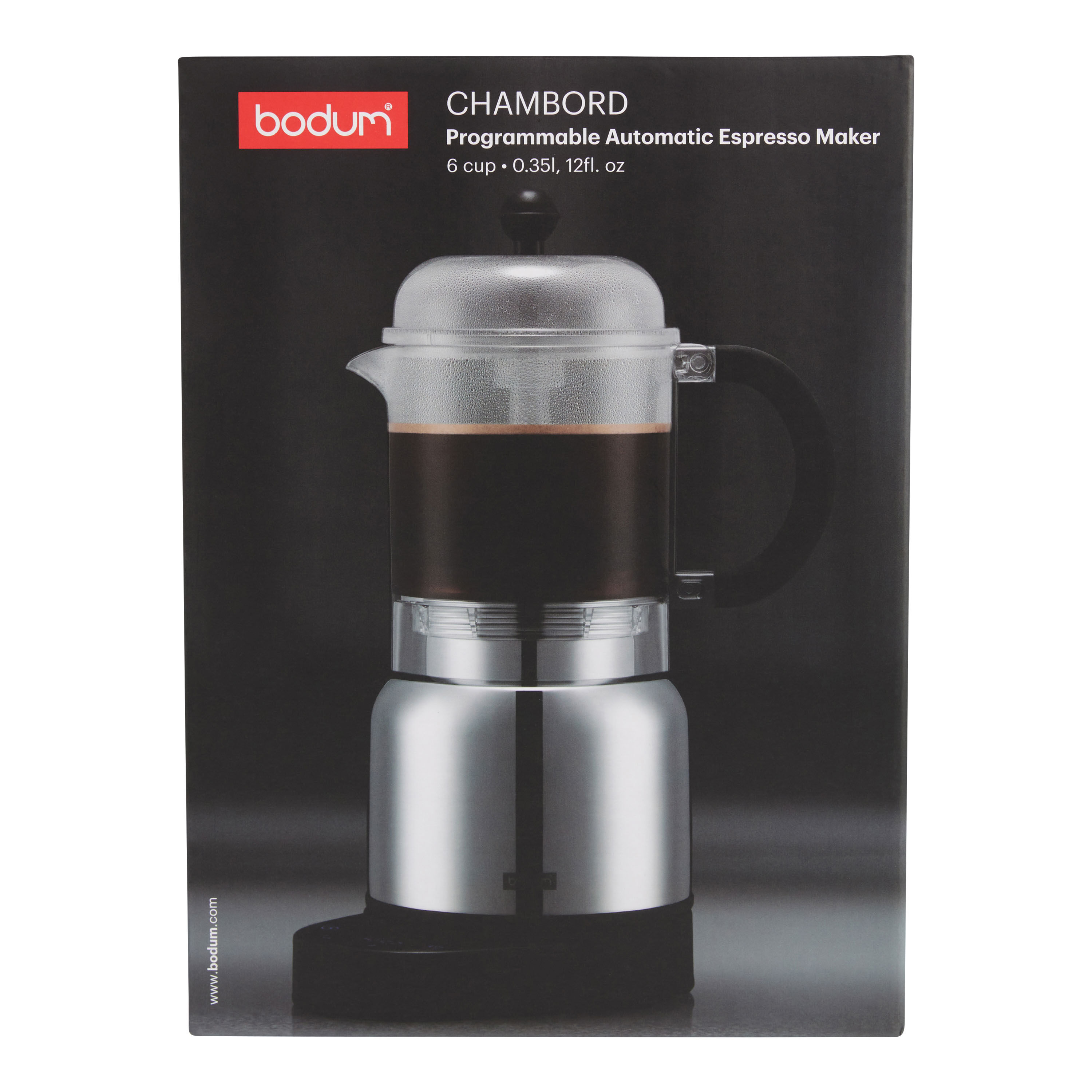 Bodum Chambord 6 Cup Electric Espresso Maker World Market