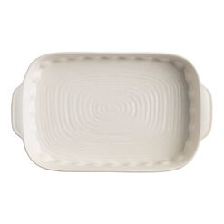 Tipton Ivory Speckled Ceramic Baking Dish