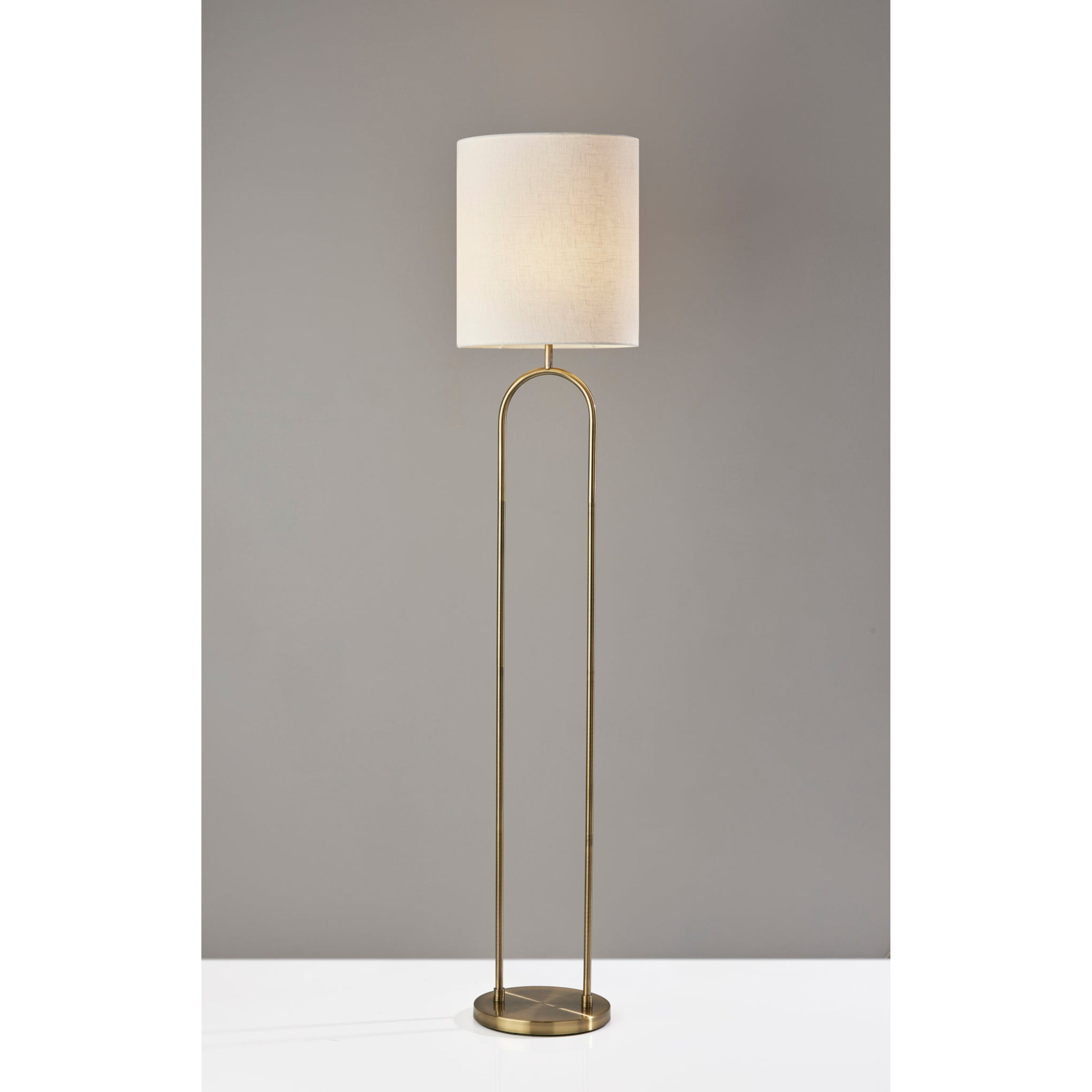 Warner marble base floor lamp deals