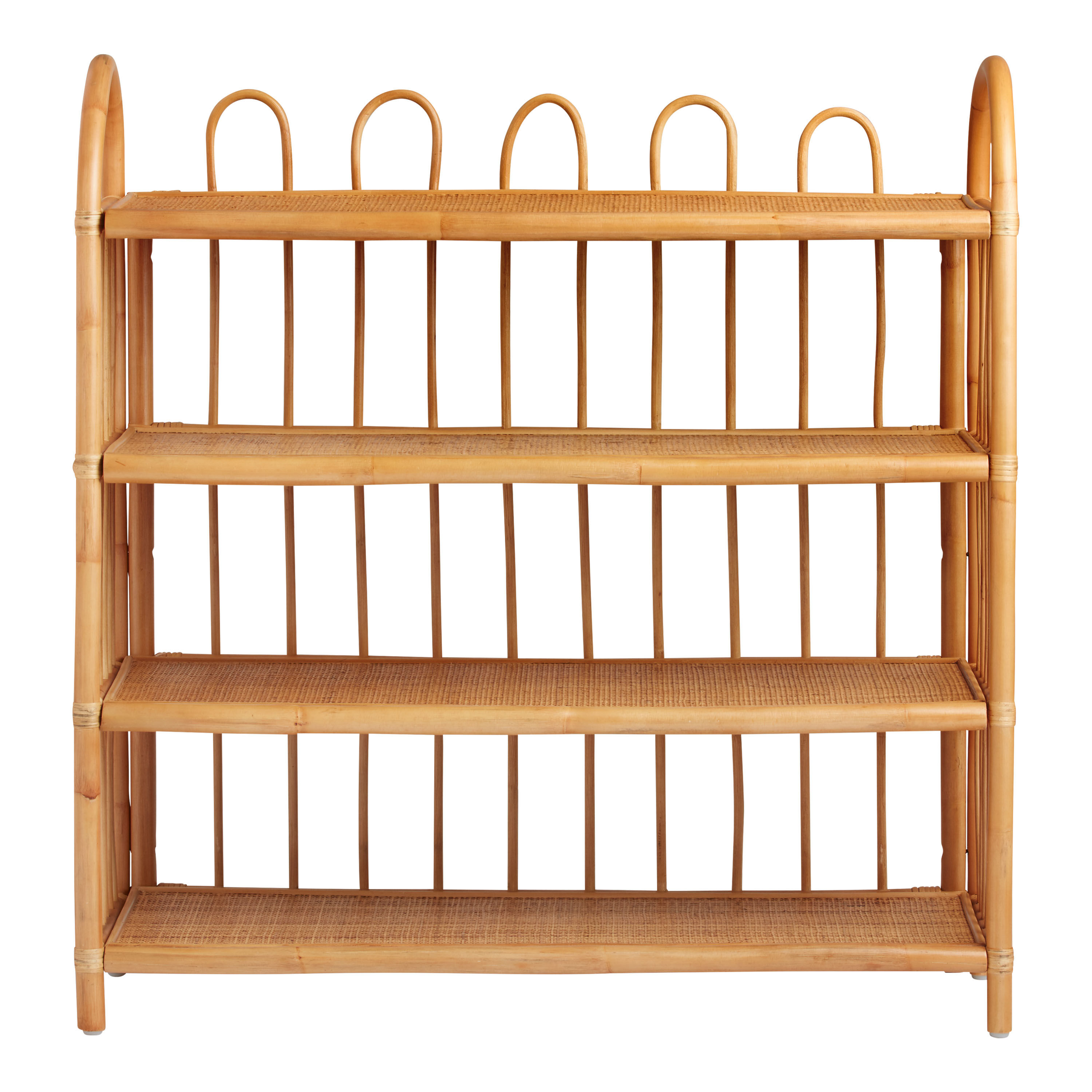 World market rattan clearance bookshelf