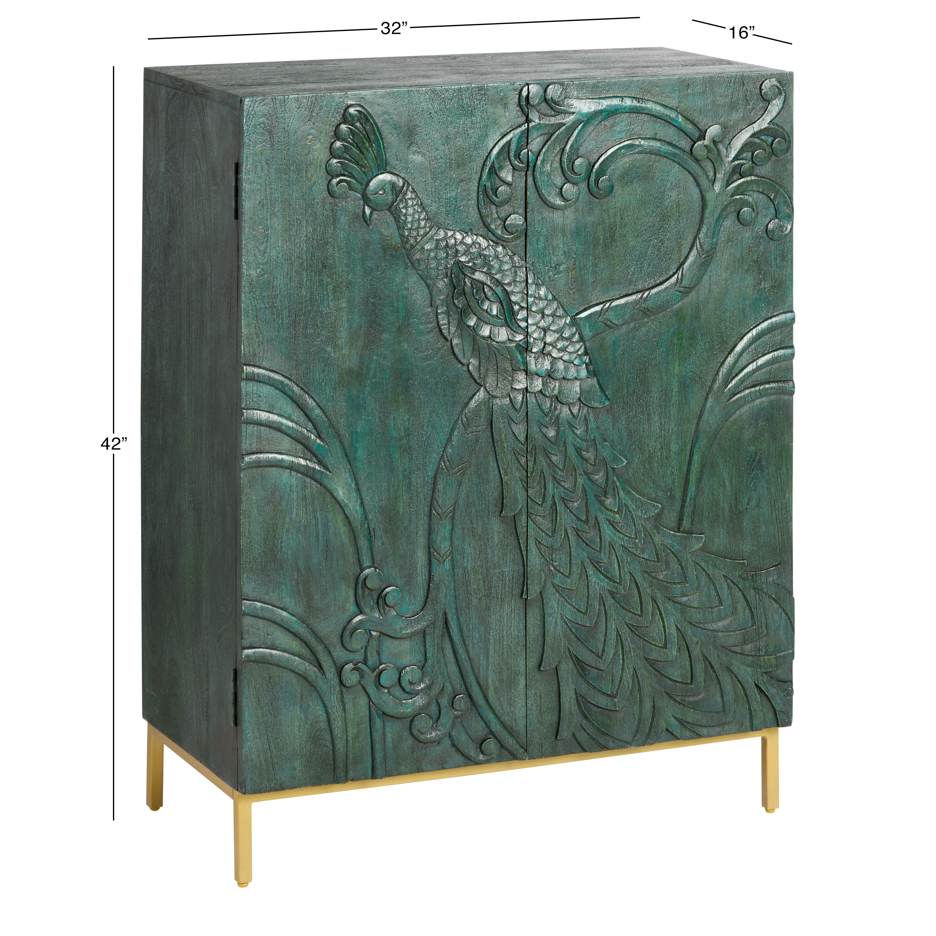 World market peacock cabinet discount
