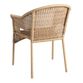 All Weather Wicker Outdoor Tub Chair Set of 2 image number 2