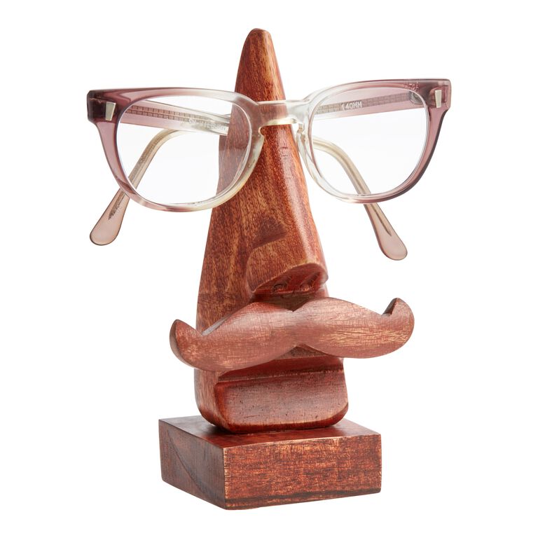 Rapa Nui Eyeglasses Holder, Desk Accessory