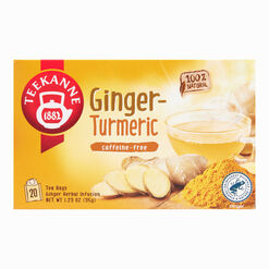 Teekanne Ginger Turmeric Herbal Tea 20 Count