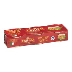 Callipo Solid Light Tuna in Olive Oil 3 Pack