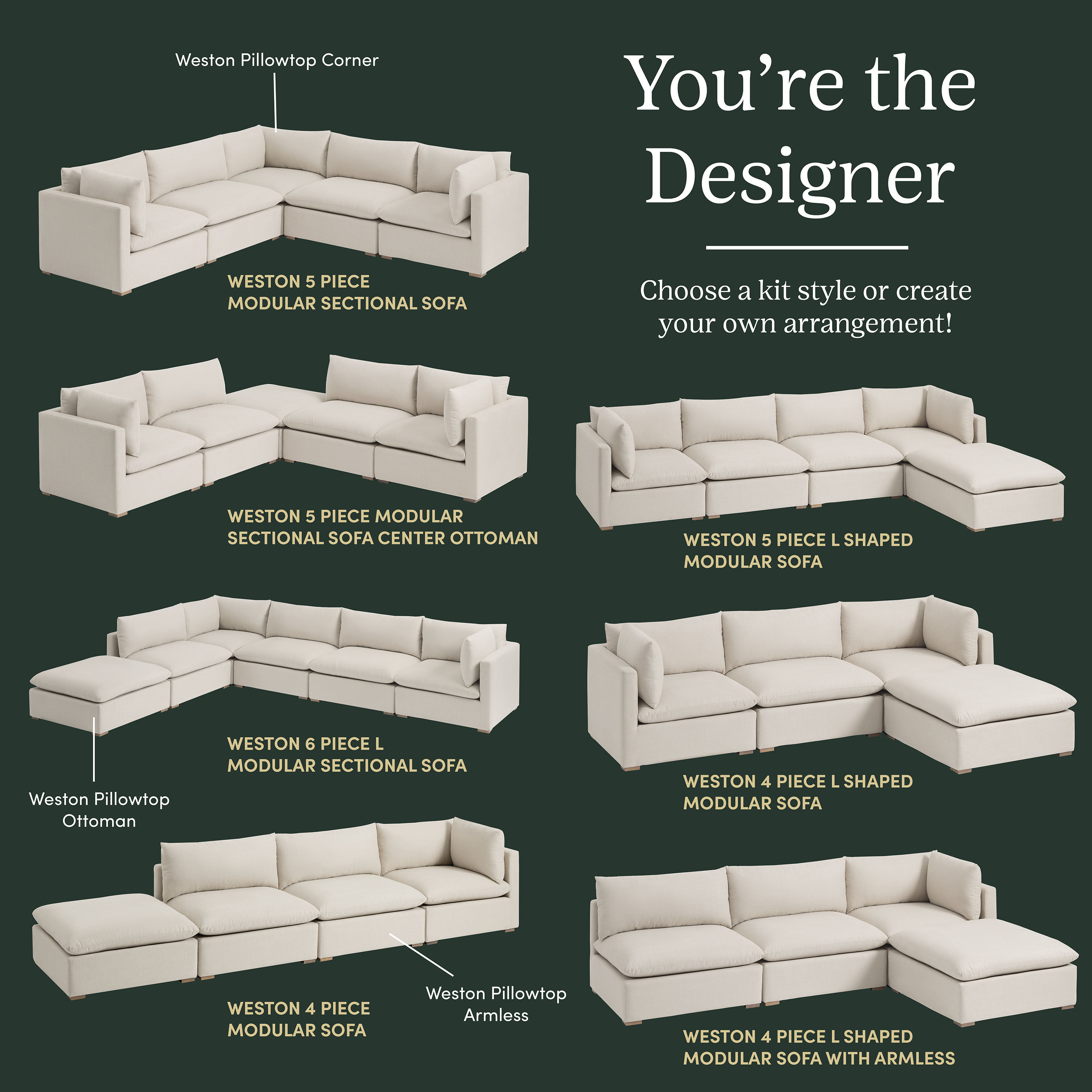 Modular sectional world market hot sale