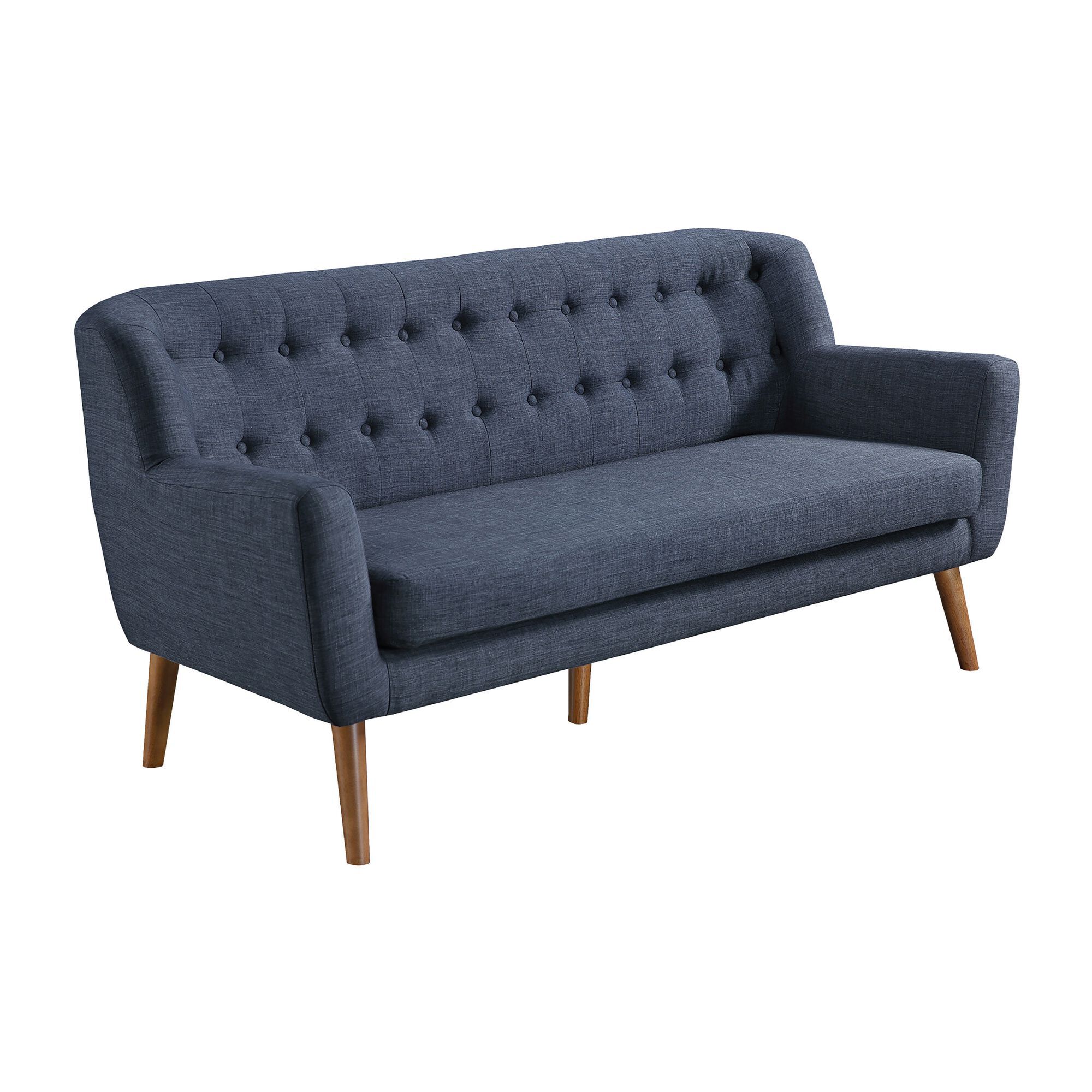 World market shop blue couch