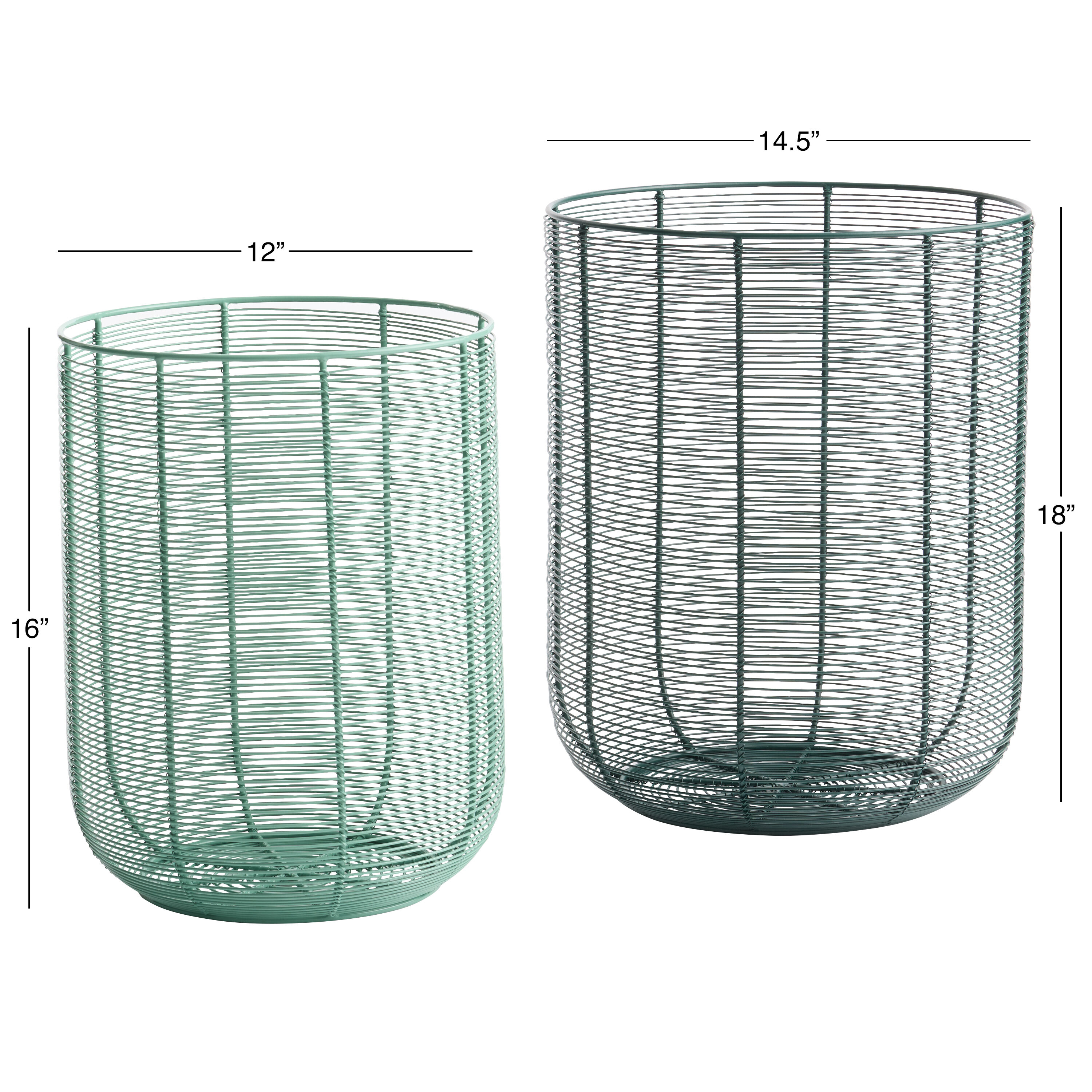 River Colorful Metal Wire Basket image number 4