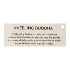 CRAFT Kneeling Buddha Decor