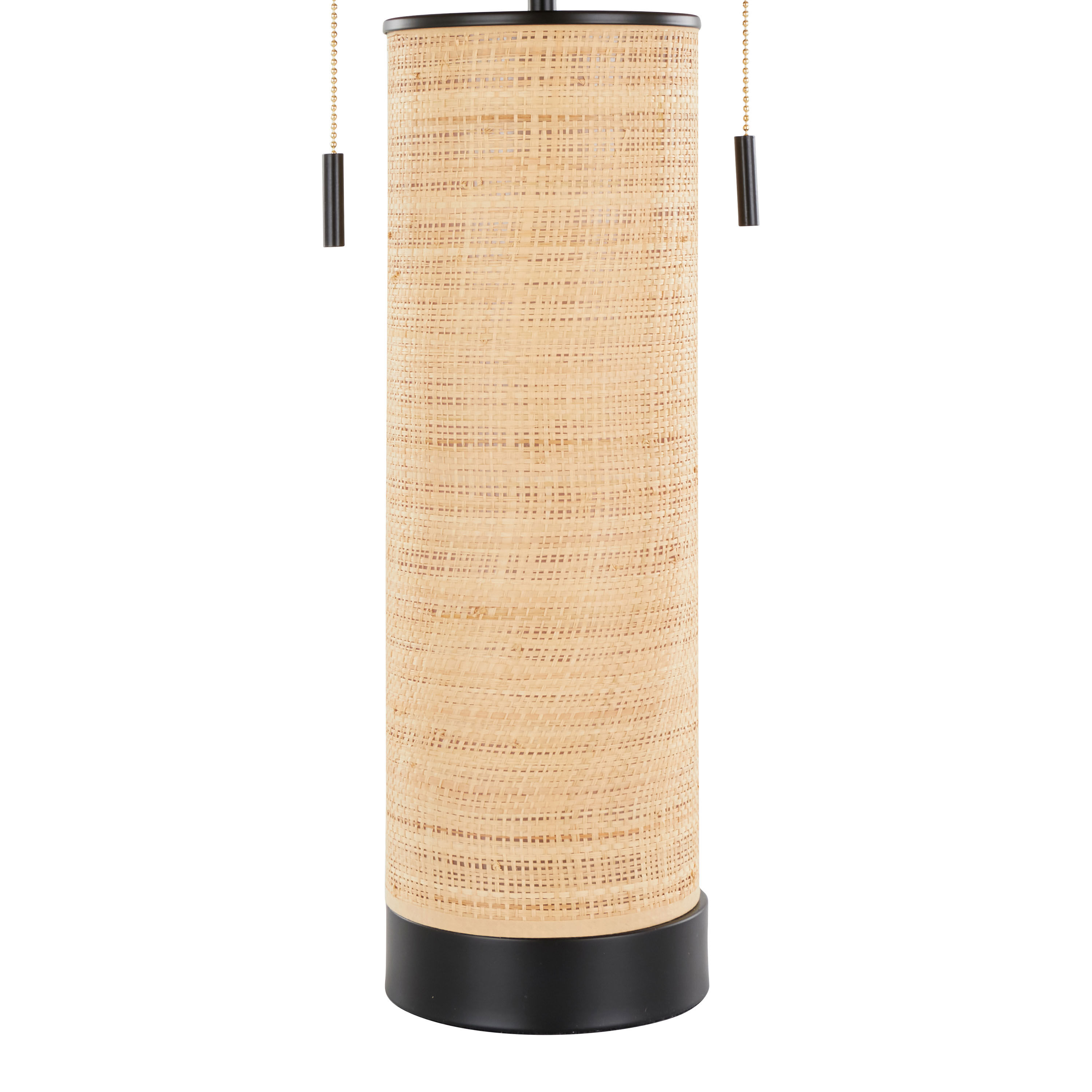 Lilou Natural Rattan and Metal Table Lamp image number 3