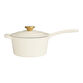 Ivory and Black Rim Enamel Cast Iron Cookware Collection image number 1