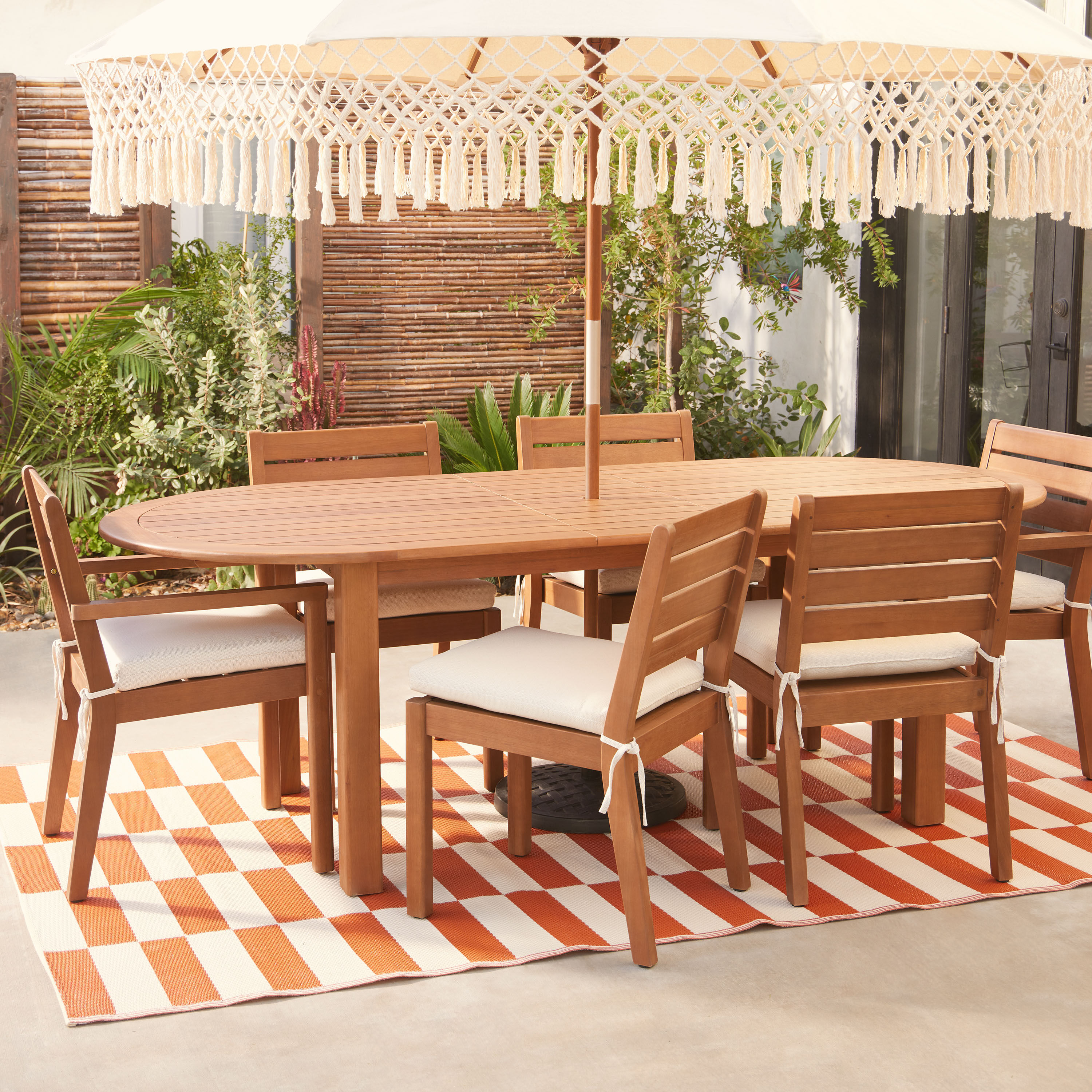 World market hotsell outdoor dining table