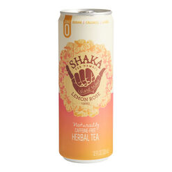 Shaka Lemon Rose Herbal Iced Tea Can