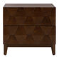 Cadenza Walnut Nightstand with Drawers and Charging Port image number 2