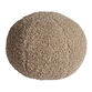 Round Boucle Sphere Throw Pillow image number 0