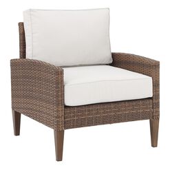 Capella All Weather Wicker Outdoor Armchair Set of 2