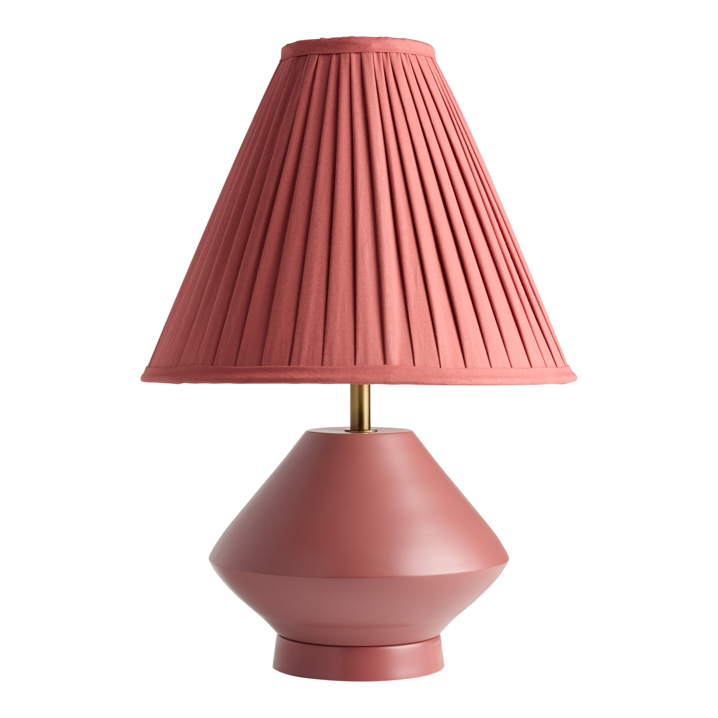 Red metal lamp discount