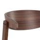 Luella Wood Curved Back Counter Stool image number 5