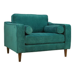 Rawson Tufted Track Arm Upholstered Chair