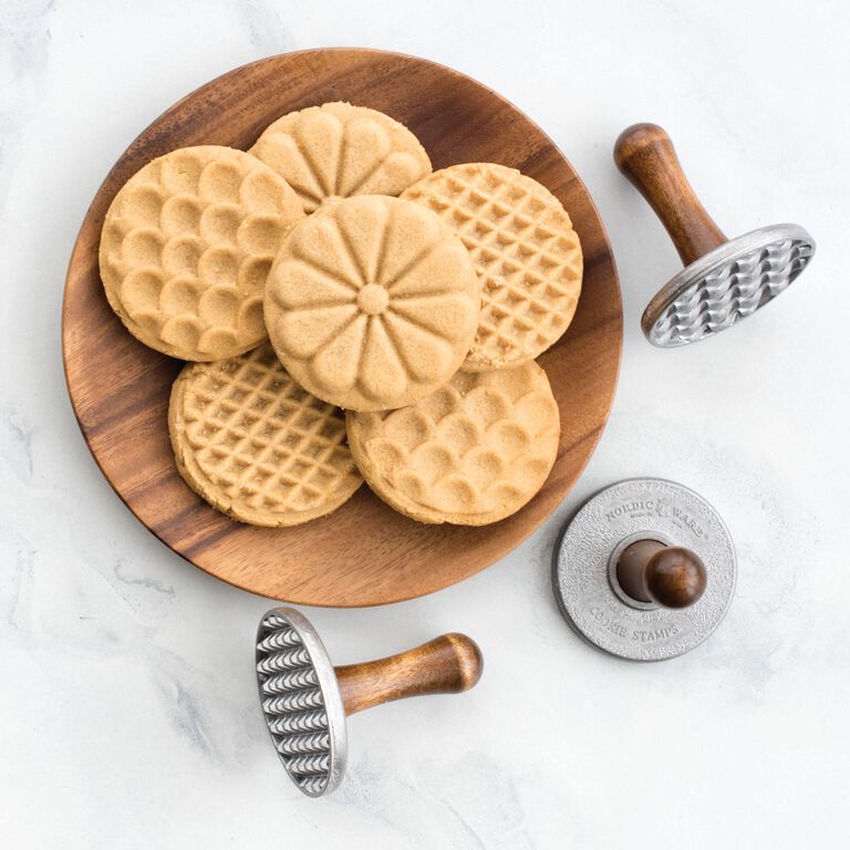 Soft Gingerbread Stamped Cookies - Nordic Ware