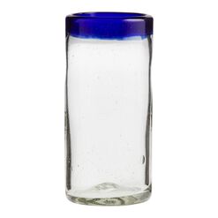 Rocco Blue Handcrafted Highball Glass