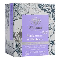 Whittard Blackcurrant & Blueberry Cold Brew Tea 12 Count