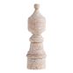 CRAFT Whitewash Hand Carved Wood Pillar Decor Collection image number 2