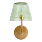 Becca Glass and Brass Metal Textured Wall Sconce image number 2