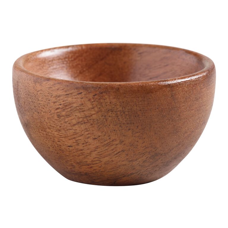 Mini Wood Prep Bowls Set Of 4 - World Market