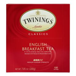 Twinings English Breakfast Tea 100 Count