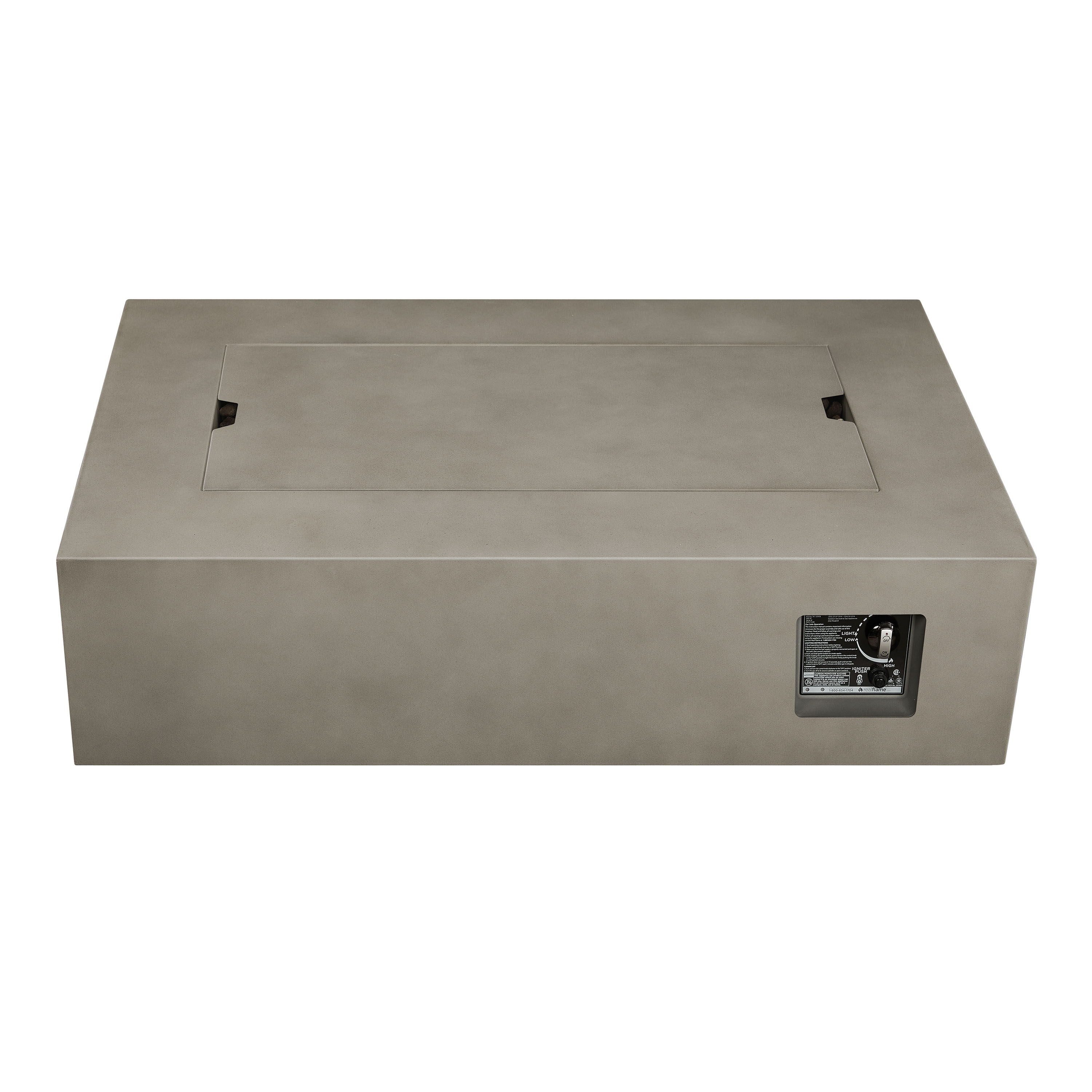 Nassau Steel Gas Fire Pit Table image number 5