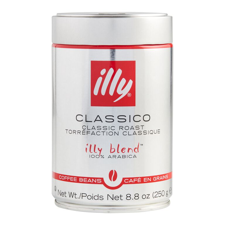 illy Blend Classico Roast Torrefaction 100% Arabica Coffee Beans 6 X 8.8oz.  Each