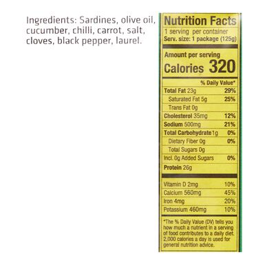 Nuri Spiced Sardines in Extra Virgin Olive Oil Nuri Spiced Sardines in Extra Virgin Olive Oil