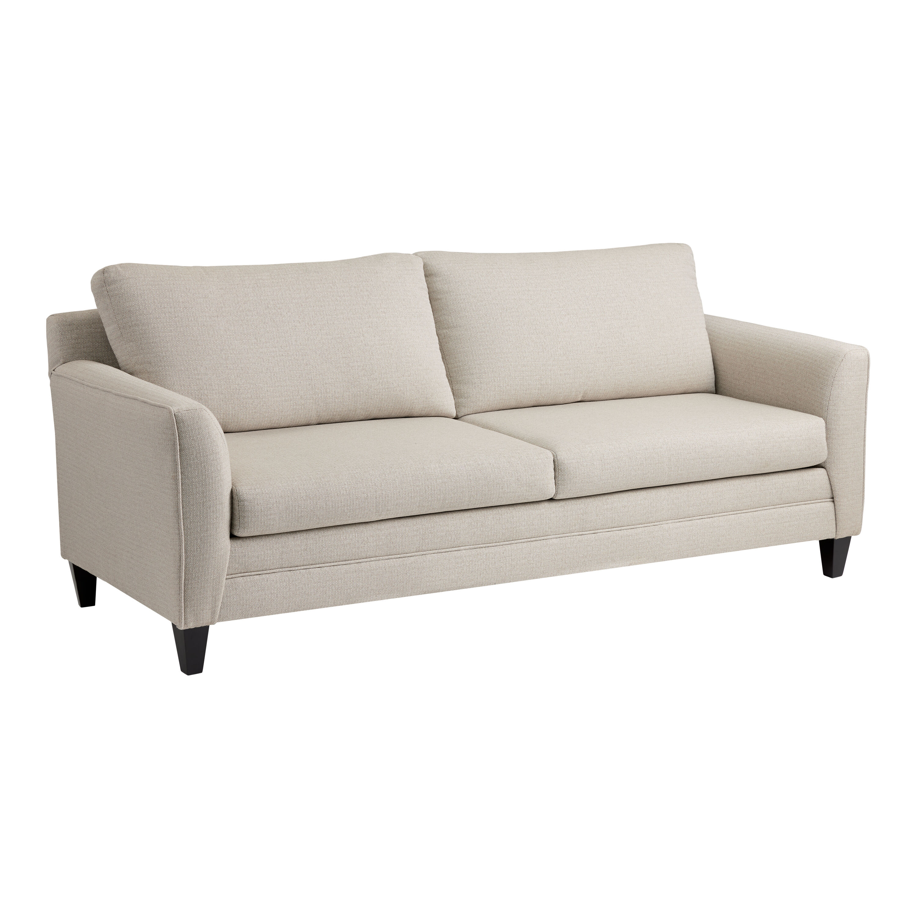 Evanston Taupe Track Arm Sofa