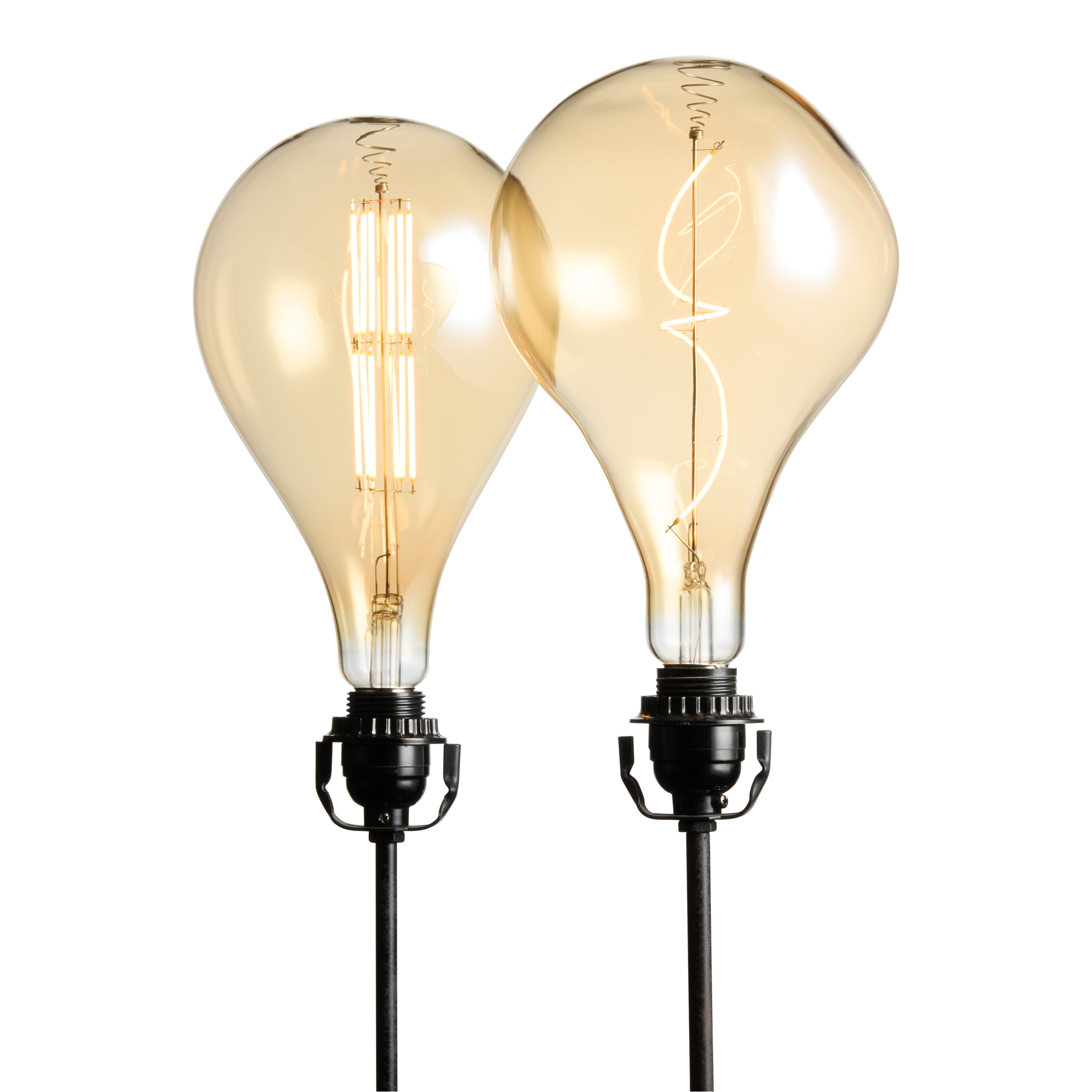 Extra Large Amber Vintage Edison Style LED Light Bulb Set of 2 by World Market 644576