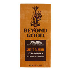 Beyond Good Uganda Salted Caramel 73% Dark Chocolate Bar