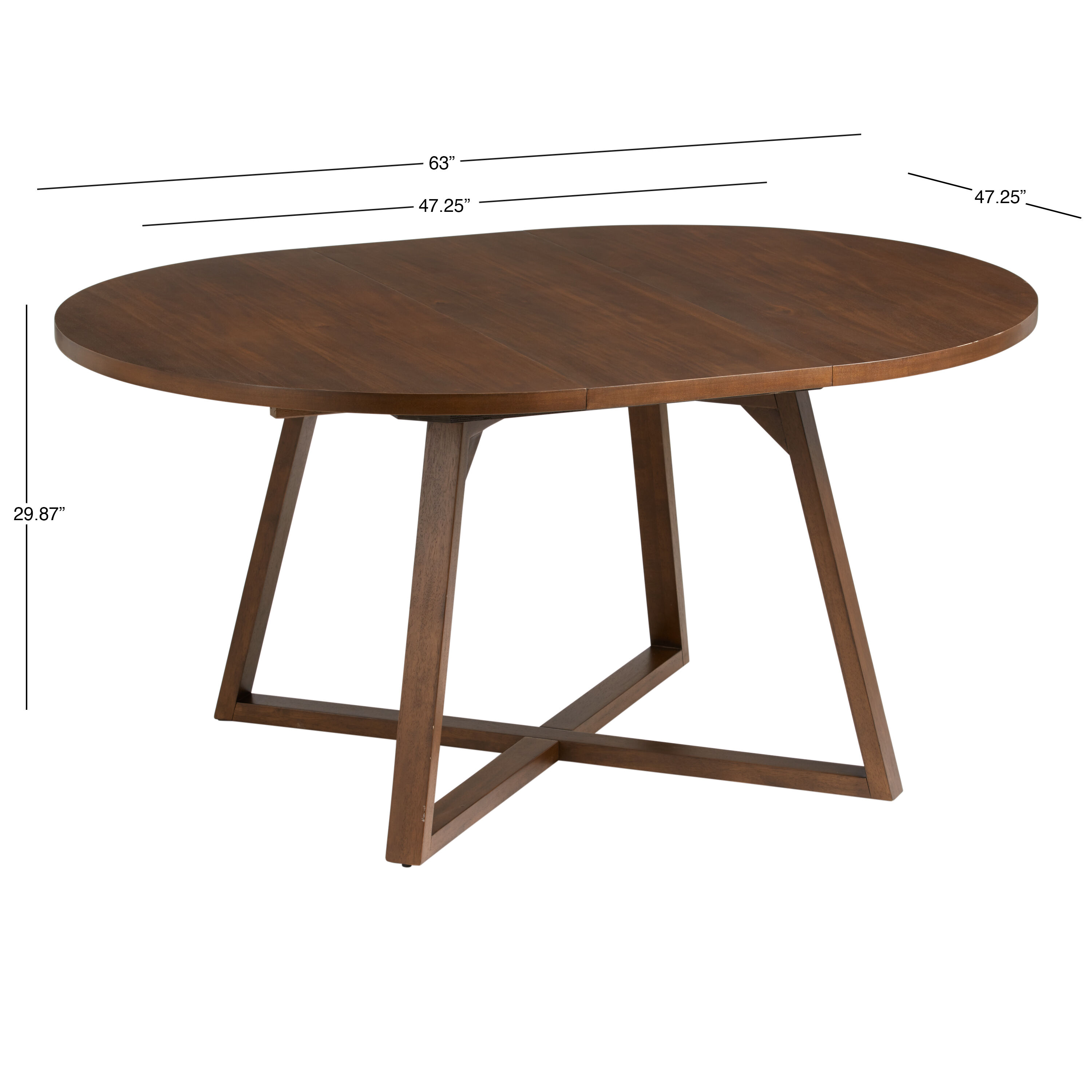 Maliyah pedestal store dining table