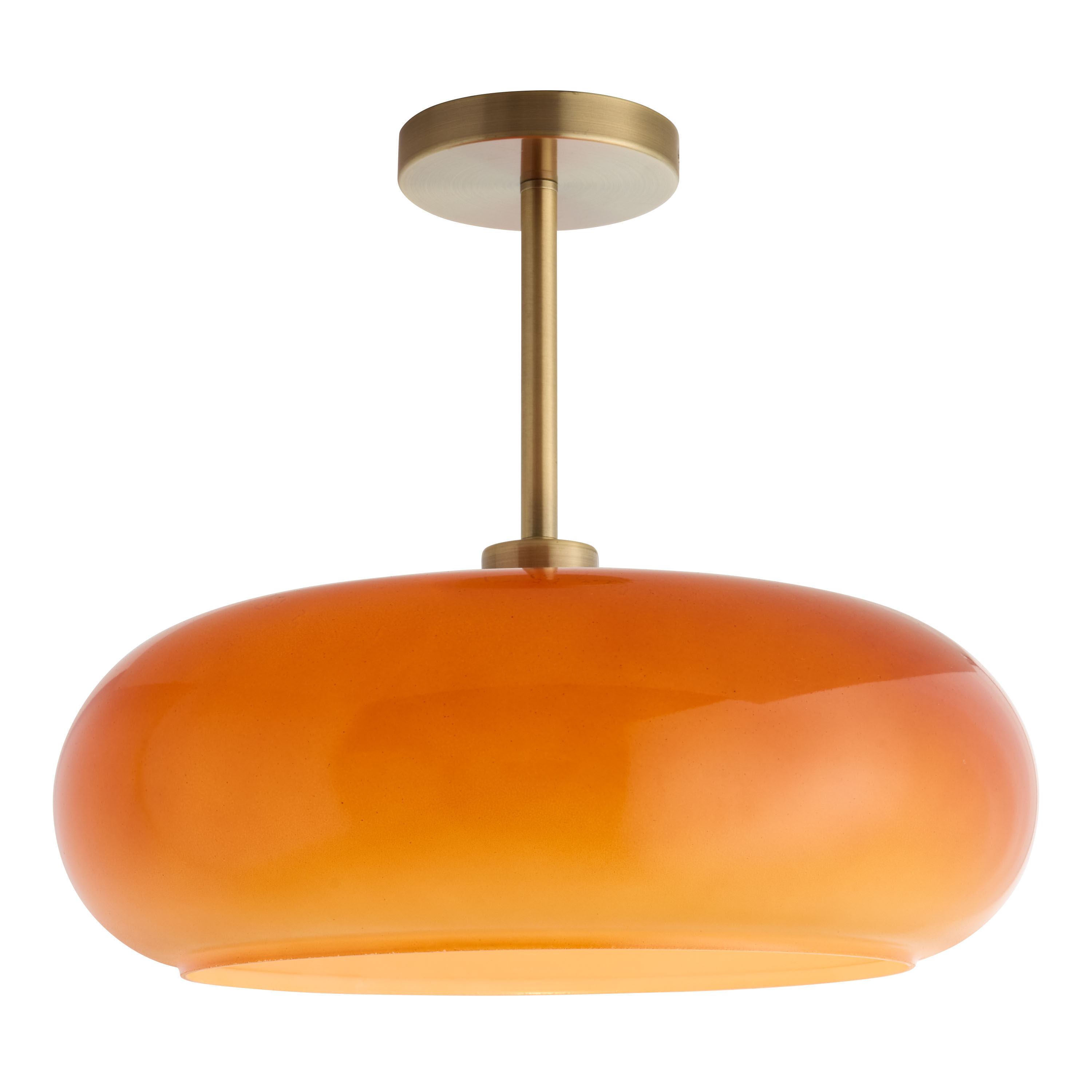 Amber ceiling light top