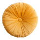 Round Tufted Velvet Throw Pillow image number 0