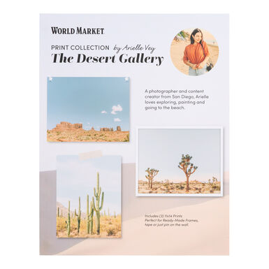 Desert By Arielle Vey Photographic Wall Art Prints 3 Piece Desert By Arielle Vey Photographic Wall Art Prints 3 Piece