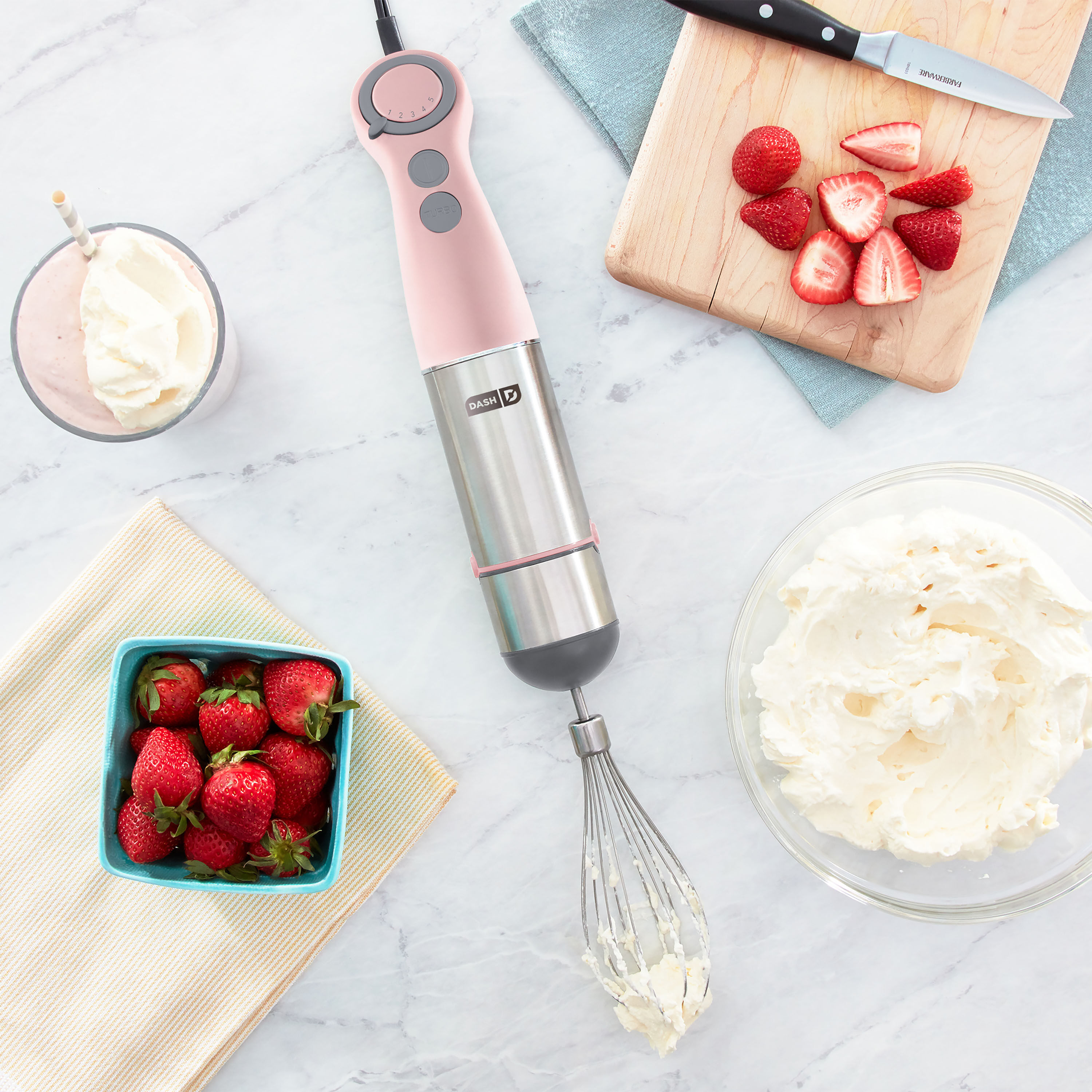 Hand blender pink deals