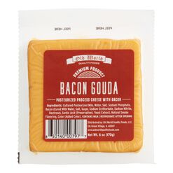 Old World Bacon Gouda Cheese Set of 2